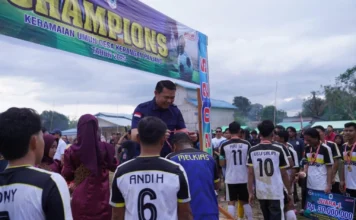 Bupati Kapuas Hulu Tutup Turnamen Sepak Bola, Ajak Masyarakat Membangun Kapuas Hulu