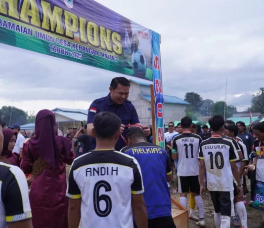 Bupati Kapuas Hulu Tutup Turnamen Sepak Bola, Ajak Masyarakat Membangun Kapuas Hulu