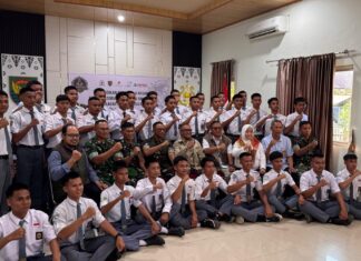 Sosialisasi Hulu Migas Melalui Pendidikan Dasar Bela Negara