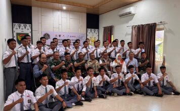 Sosialisasi Hulu Migas Melalui Pendidikan Dasar Bela Negara