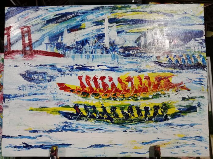 Bidar Melaju Lukisan Fir Azwar