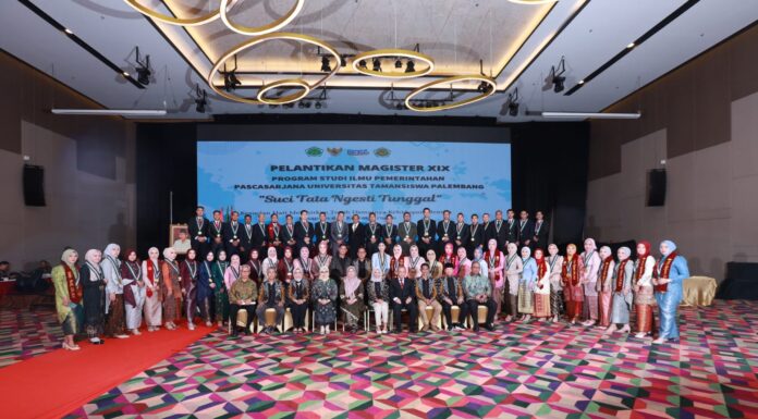 Yudisium XIX Pascasarjana Unitas Palembang