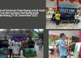 Seniman Palembang Bergandeng Tangan