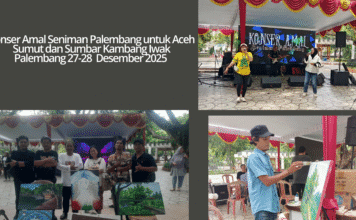 Seniman Palembang Bergandeng Tangan