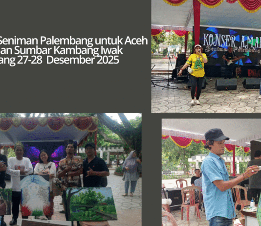 Seniman Palembang Bergandeng Tangan