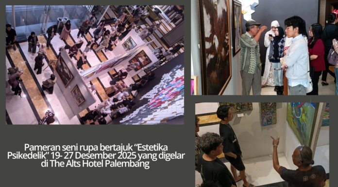 “Estetika Psikedelik” di The Alts Hotel Viral