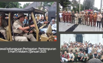 Peringatan Pertempuran 5 Hari 5 Malam di Palembang Menghidupkan Memori Kolektif, Menjadi Agenda Nasional