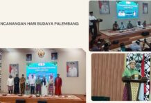 Pencanangan Hari Budaya Palembang Menyulam Sejarah, Menghidupkan Identitas