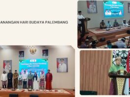 Pencanangan Hari Budaya Palembang Menyulam Sejarah, Menghidupkan Identitas