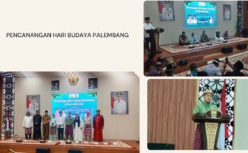Pencanangan Hari Budaya Palembang Menyulam Sejarah, Menghidupkan Identitas