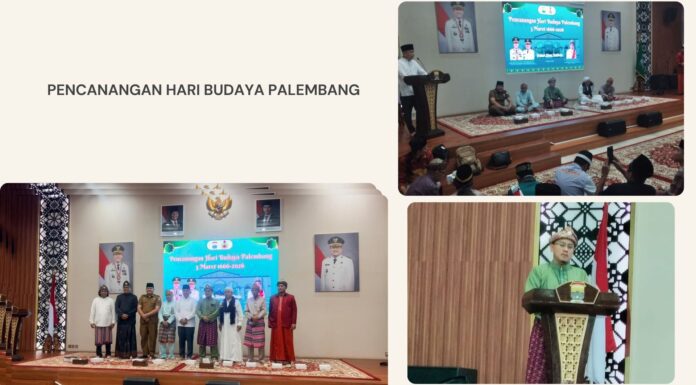 Pencanangan Hari Budaya Palembang Menyulam Sejarah, Menghidupkan Identitas
