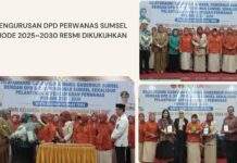 Perwanas Sumsel Kukuhkan Kepengurusan Baru, Perkuat Peran Perempuan Menuju Indonesia Emas 2045