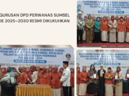 Perwanas Sumsel Kukuhkan Kepengurusan Baru, Perkuat Peran Perempuan Menuju Indonesia Emas 2045