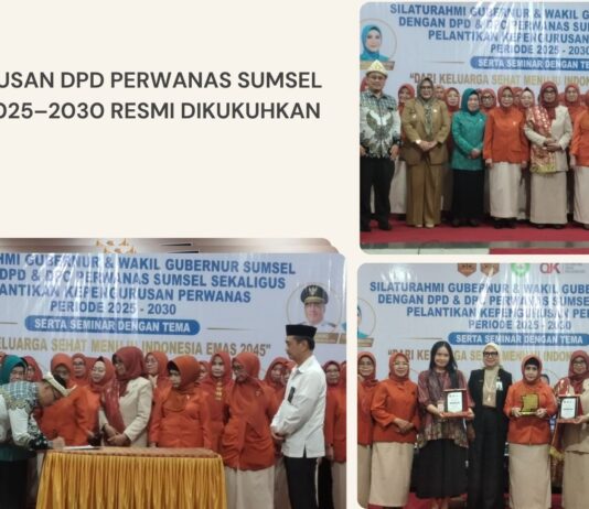 Perwanas Sumsel Kukuhkan Kepengurusan Baru, Perkuat Peran Perempuan Menuju Indonesia Emas 2045