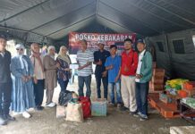 Bentuk Kepedulian, Aliansi Penyelamat BKB Salurkan Bantuan untuk Korban Kebakaran 1 Ilir Palembang