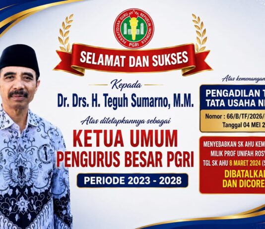 PASCA KEMENANGAN HUKUM: SAATNYA REKONSILIASI, MENUTUP KONFLIK, MEMBUKA HARAPAN GURU