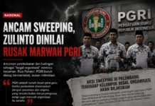 Ancam Sweeping, Zulinto Dinilai Rusak Marwah PGRI