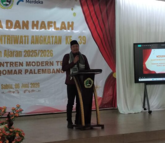Ponpes Nurul Komar Palembang Gelar Wisuda Santri, Tekankan Pendidikan Karakter