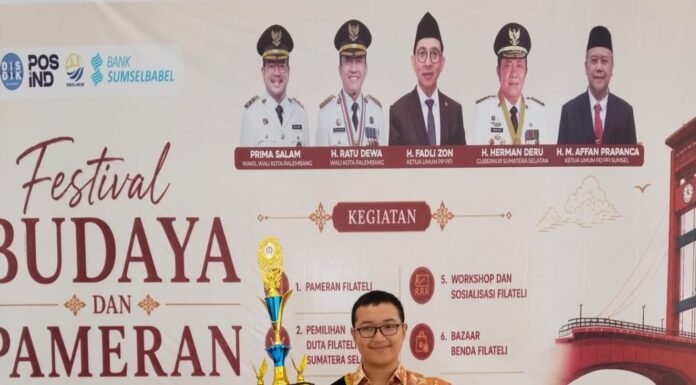 Mengintip Kisah Affan: Juara Duta Filateli Anak Sumsel yang Menemukan Sejarah dalam Lembaran Prangko