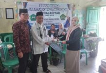 Estafet Kepemimpinan MI Najahiyah Palembang Hafni Zahara Resmi Gantikan Ali Amin
