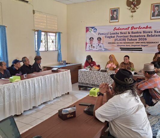 Rapat Koordinasi FLS3N Tingkat Provinsi Sumatera Selatan Tahun 2026