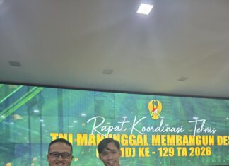 Sinergi TNI dan Media Berbuah Prestasi, Kodim 0402/OKI-OI Juara LKJ TMMD ke-128