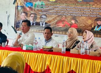 Menghidupkan Kembali Teater Dulmuluk: Tim FKIP Unsri Dorong Guru Sejarah Olah Warisan Lokal Jadi E-Comic Interaktif
