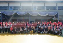 Semarak HUT RI ke-81: Lapas Perempuan Palembang dan LD TOP 100 Rajut Kebersamaan Lewat Line Dance