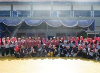 Semarak HUT RI ke-81: Lapas Perempuan Palembang dan LD TOP 100 Rajut Kebersamaan Lewat Line Dance